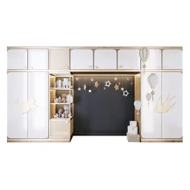 Wardrobe for kids room
